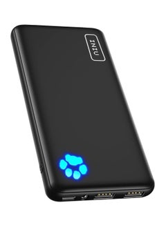 INIU Power Bank, USB C in&out Slimmest 10000mAh Portable Charger, Triple 3A High-Speed Charge External Battery Pack  - Image 2