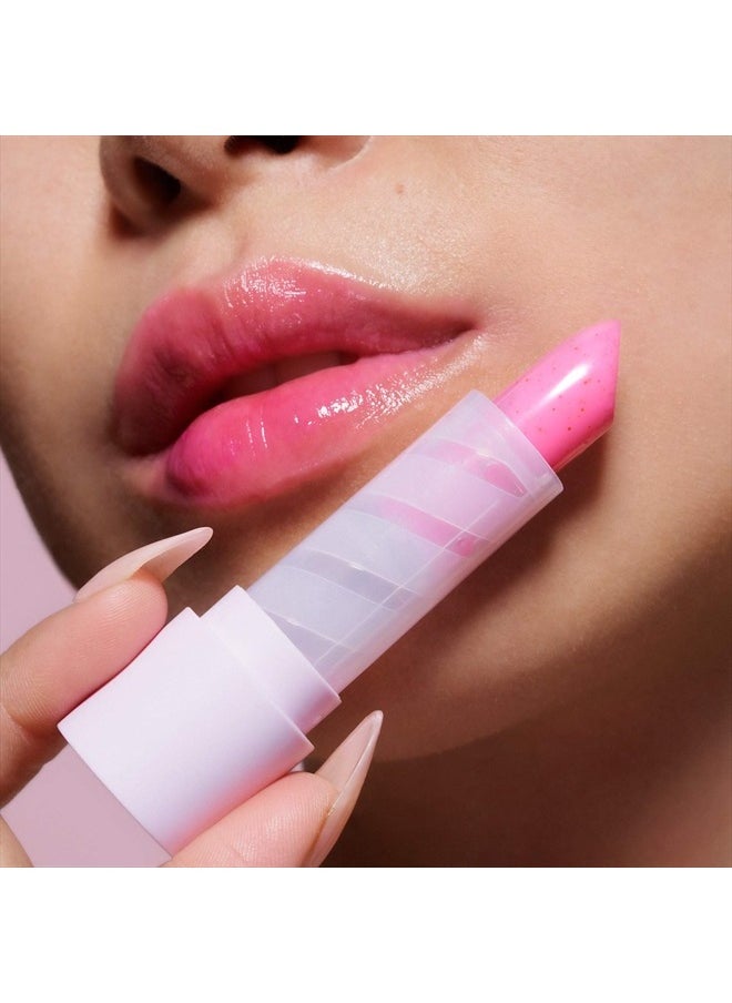GLOW RECIPE - Watermelon Glow Lip Pop - Exfoliating + Hydrating Lip Balm with Coconut Sugar + Watermelon Extract + Vitamin E + Macadamia Oil - 2-in-1 Hydrating Lip Balm - Cruelty-Free, Vegan (0.1oz) - Image 1