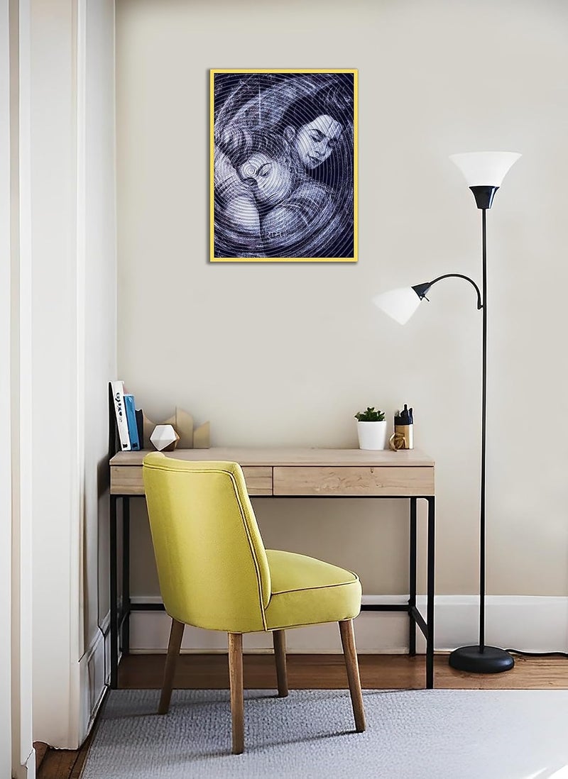 Anaadi Ram Ji Hanuman Ji Wall Painting With Frame Photo Frame For Home Living Room Drawing Room Office Wall Dcor Gifting 33cm X 259cm RHBWS - Image 3