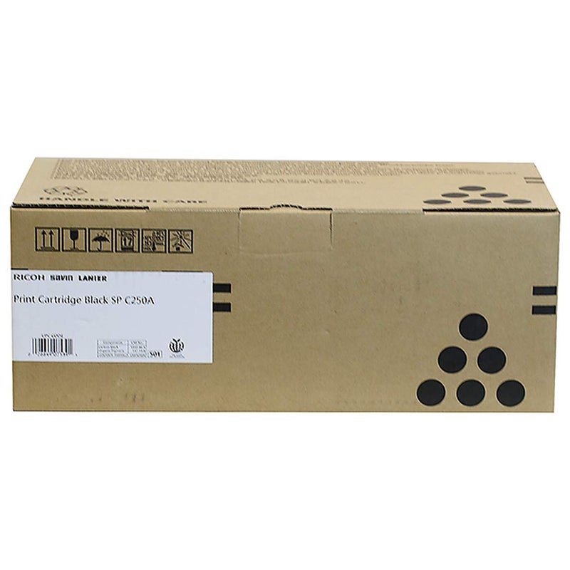 Ricoh 407539 SP C250 Black Toner Cartridge- 1 Pack in Retail Packing - Image 5