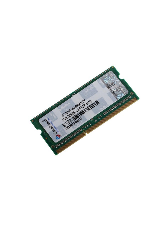 Consistent 8GB DDR3 1600 Laptop RAM, Plug-and-Play, No Additional Drivers Required with 3 Year Warranty - Image 2
