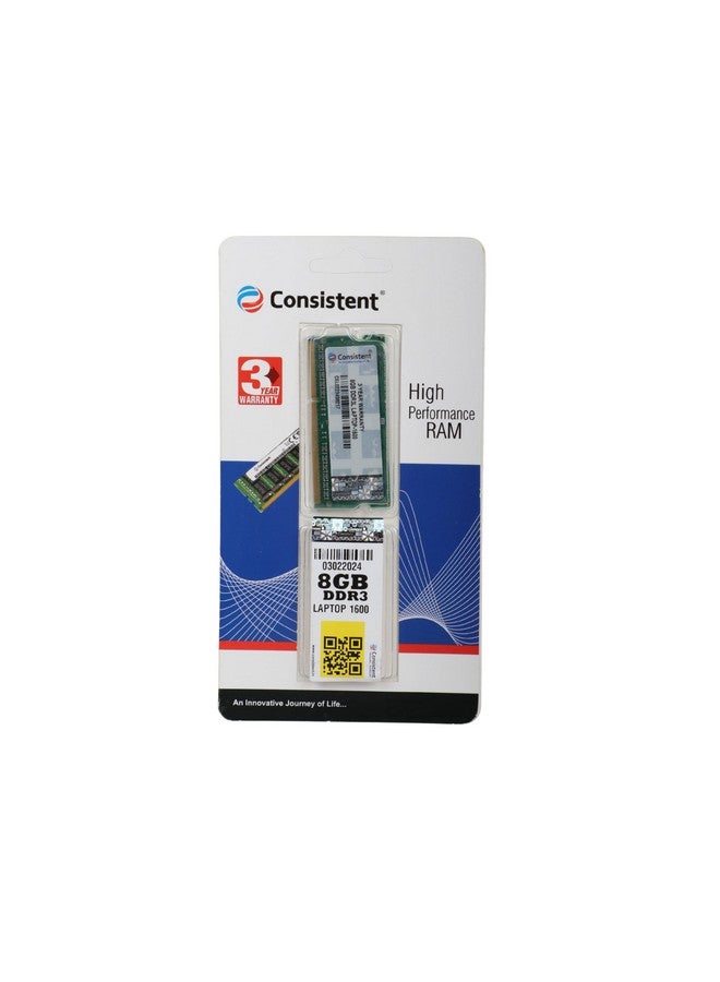 Consistent 8GB DDR3 1600 Laptop RAM, Plug-and-Play, No Additional Drivers Required with 3 Year Warranty - Image 3
