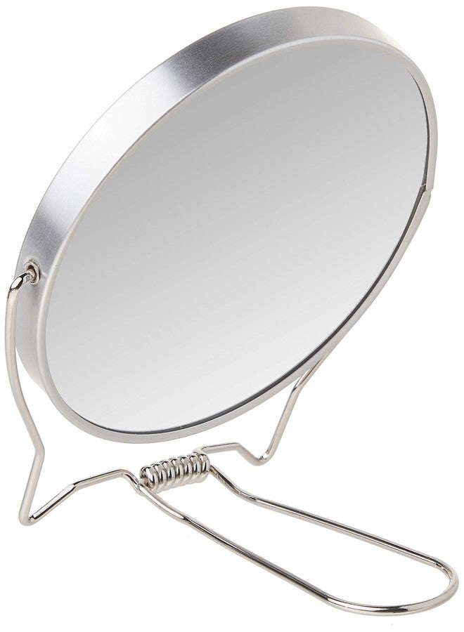 Goody Two-Sided Makeup Mirror with Stand - 1X and 3X Dual Sided Magnification - Lightweight & Portable Table Top Magnifying Vanity Mirror - Image 2