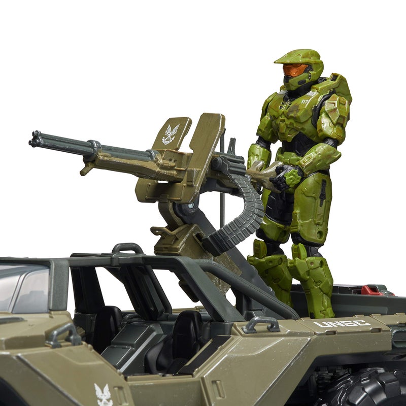 HALO 4" â€œWorld of HALOâ€ Deluxe Vehicle and Figure Pack â€“ Warthog with Master Chief - Image 2