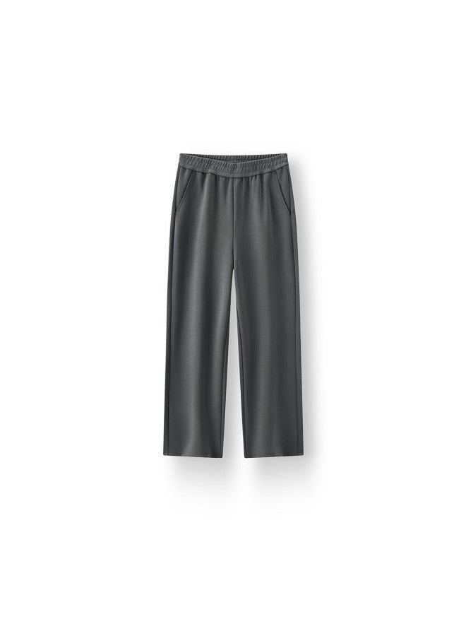 SEMIR بنطلون سمير كاجوال للنساء طباعة حروف الربيع بنطلون طويل بسيط أسلوب رياضي بنطلون واسع الساق 102126127001 - Image 4