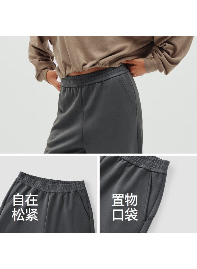 SEMIR بنطلون سمير كاجوال للنساء طباعة حروف الربيع بنطلون طويل بسيط أسلوب رياضي بنطلون واسع الساق 102126127001 - Image 2