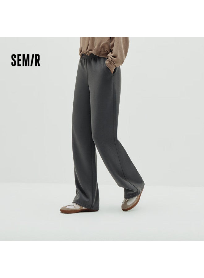 SEMIR بنطلون سمير كاجوال للنساء طباعة حروف الربيع بنطلون طويل بسيط أسلوب رياضي بنطلون واسع الساق 102126127001 - Image 1