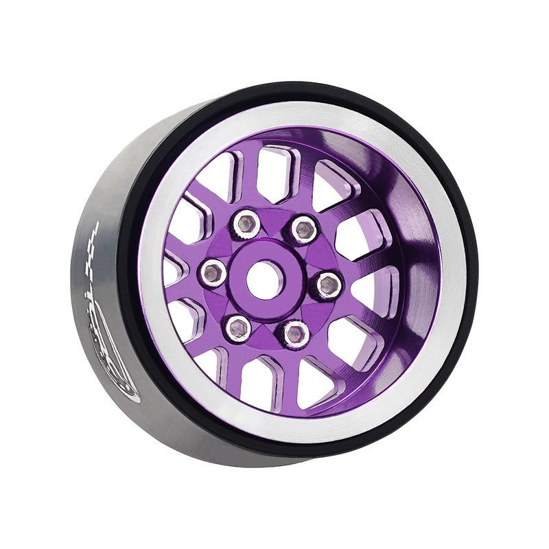 TCRC 4PCS Aluminum Deep Dish 10 Inch Beadlock Wheels Hubs for 124 Axial SCX24 AX24 FCX24 TRAXXAS TRX4M Redcat Ascent18 118 RC Crawler Car Upgrades - Image 3