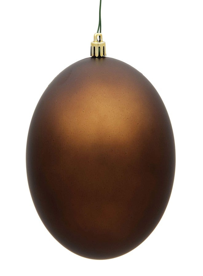 Vickerman 2.4" Mocha Matte Ball Ornament. Includes 24 Ornaments per Pack. - Image 1