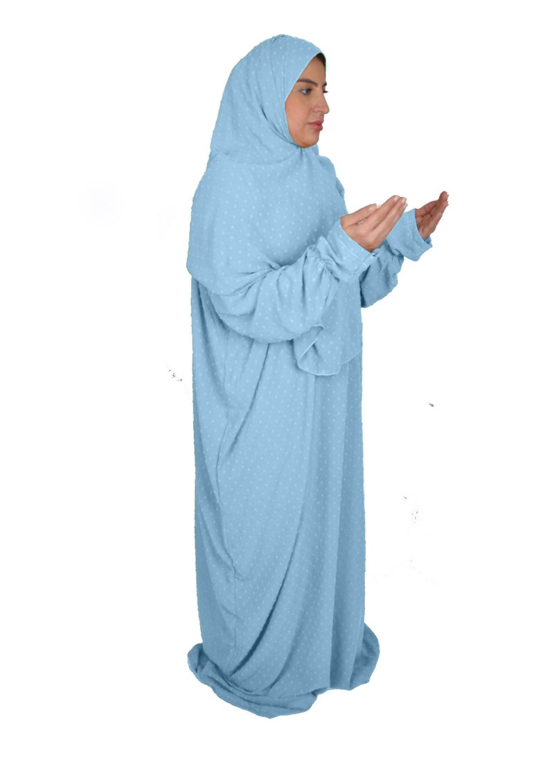 SD - Islamic Women Prayer Dress Spacious And Comfortable Excellent Material (Zipper) - Image 1