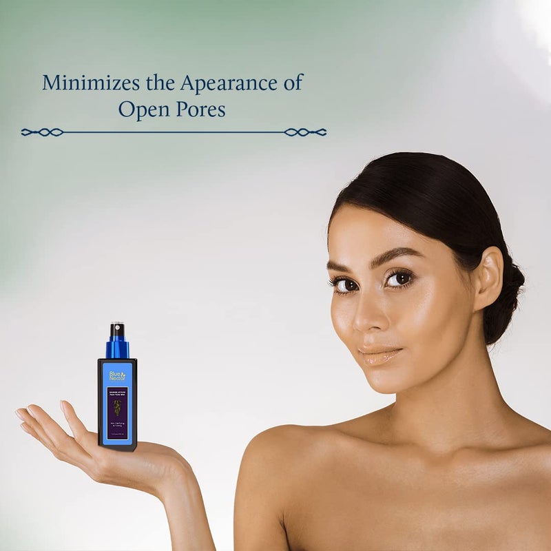 Blue Nectar Shubhr Steam Distilled Vetiver Toner Water Cooling Calming Face Tonic Mist Alcohol Free Chemical Preservative Free 100 ml - Image 3