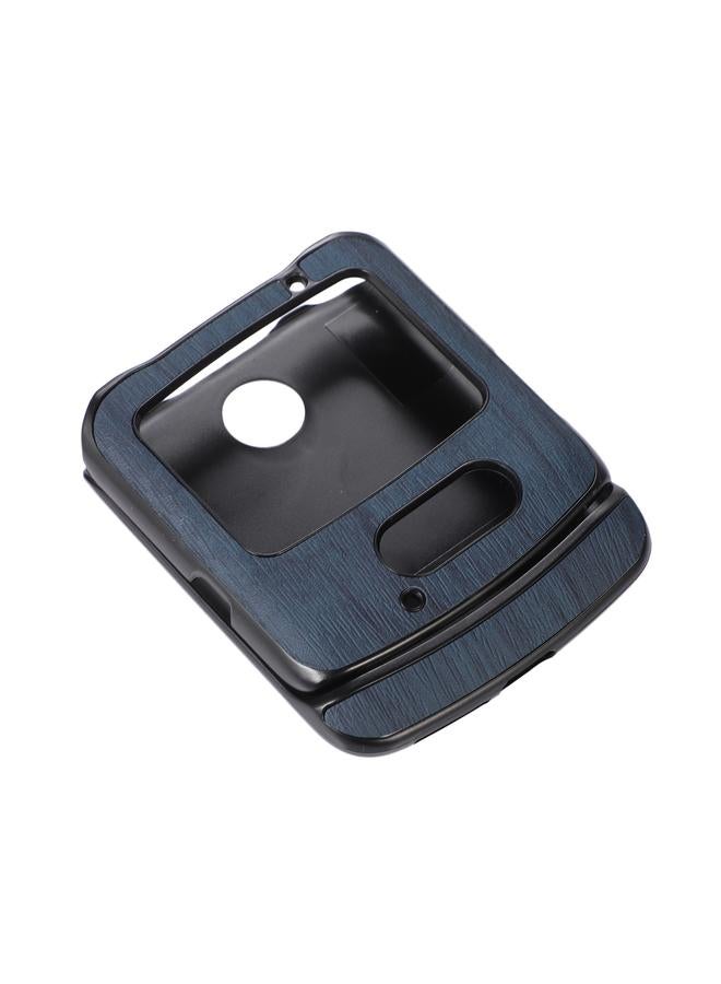 erorex Case For Motorola Moto Razr 5G Wood Texture PU Phone Case - Image 3