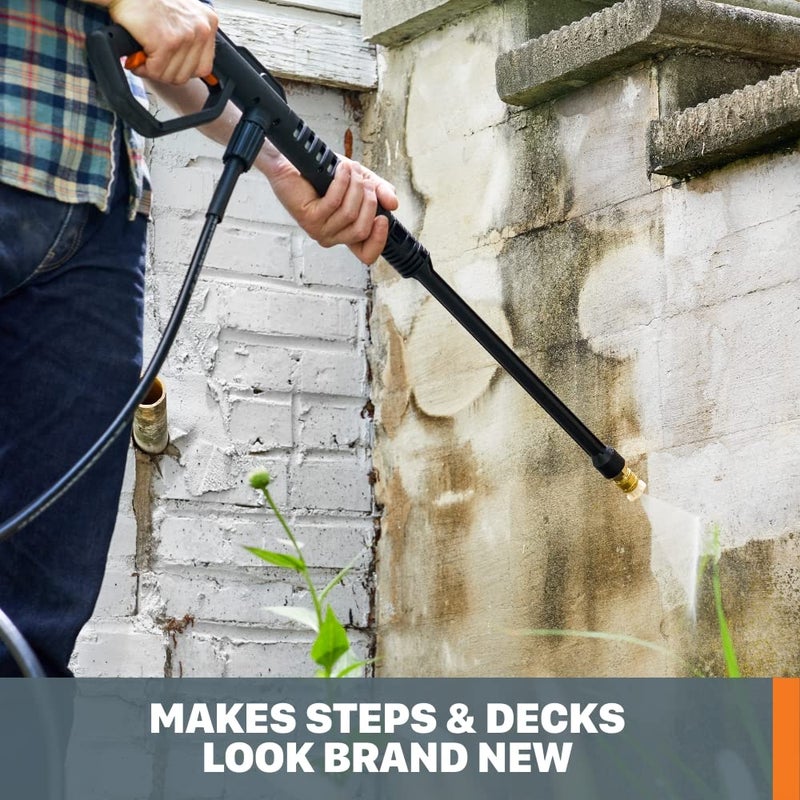 Worx 13 Amp Electric Pressure Washer Max 1870 PSI Max 1.4 GPM WG602 - Image 5