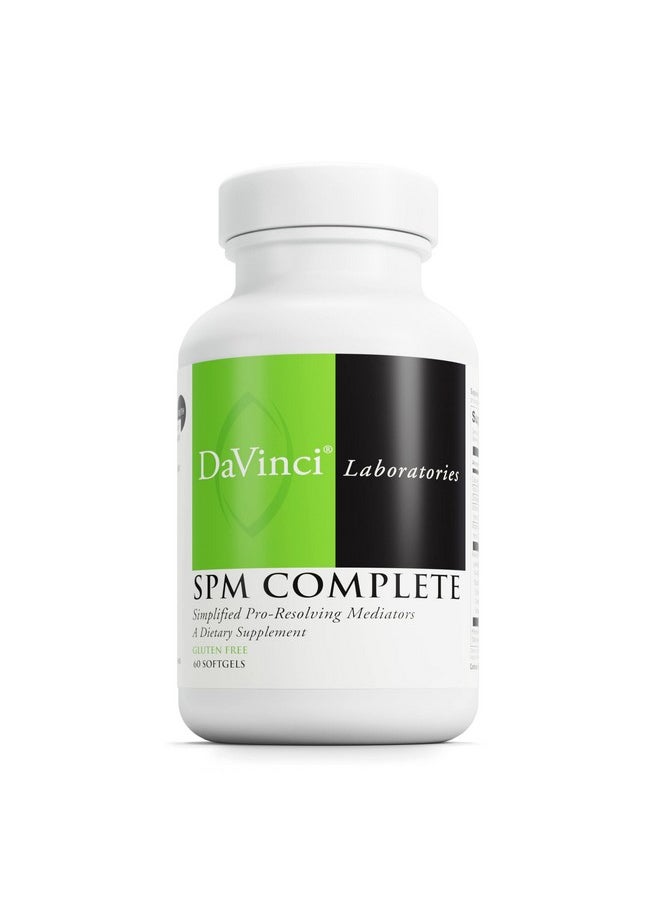 Davinci Labs Spm Complete Omega3 Supplement To Support The Immune System Eye Health And Brain Health* With Vitamin A Vitamin D Alaskan Cod Liver Oil And More Glutenfree 60 Softgels  - Image 2