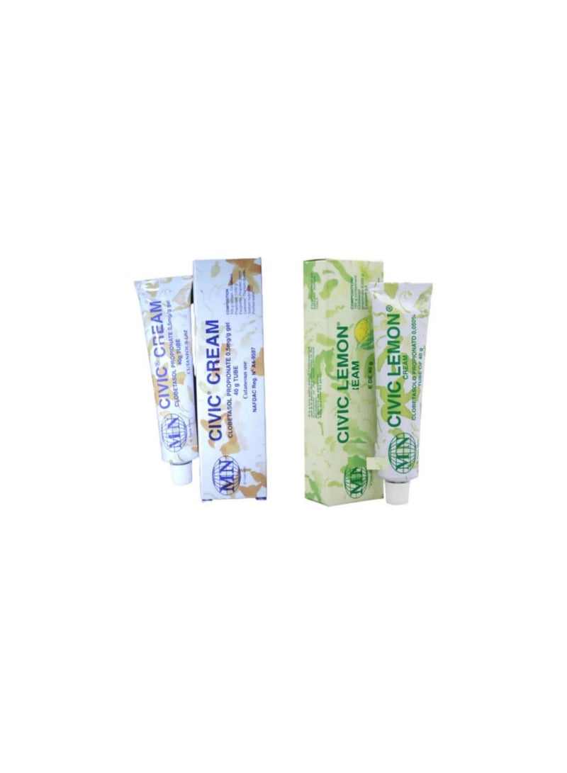 ESAPHARMA 2-Piece Whitening Cream Set 80g  - Image 2