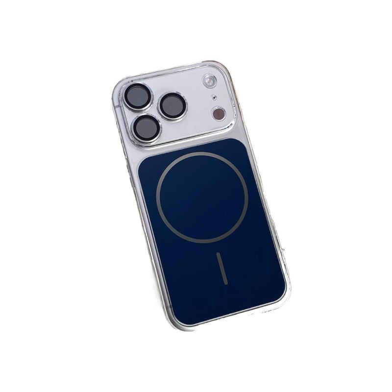 PC MagSafe Case for iPhone 16 / 16 Plus / 16 Pro / 16 Pro Max with Strong Magnetic and Lens Protector plus Matte Finish plus Anti-Slip Grip in Blue - Veloris - Image 1