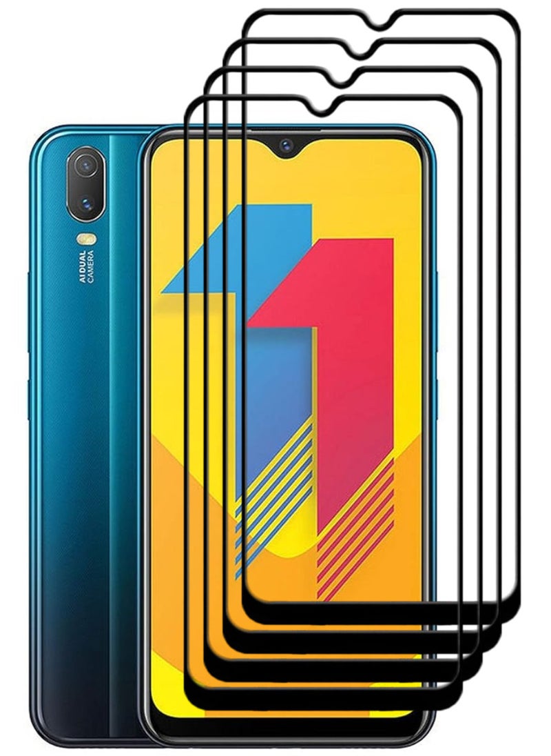 ACLIX 4 Pieces Antistatic ESD Dustproof Premium Quality High Definition Tempered Glass Screen Protector Designed For vivo Y11 (2019) - Image 1
