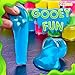 Playbees Mini Glow in The Dark Slime 24 Pack Slime Party Favors Neon Blue Green Pink Yellow Colors Glowing Slime Kit for Kids Party Favors Goody Bag Fillers - Image 4