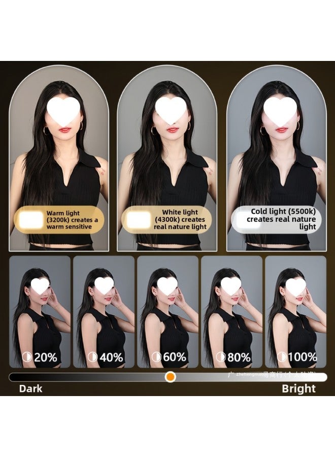 general Live Light Supplement Photography Lighting Lamp Desktop Photo Supplement Light Food Flat Lighting Lamp Portable Live Room Soft-Specifications:⭐Medium Size 【three Colors With 4 Color Pieces】 Square L - Image 4