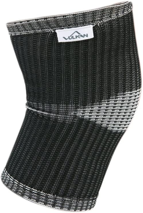 VULKAN Advanced Elastic Knee Support Medium Stretchy Fabric Knee Compression Sleeve Provides Support and Comfort to Help Recover from Joint Tendon Injuries Increases Circulation Limits Swelling - Image 1