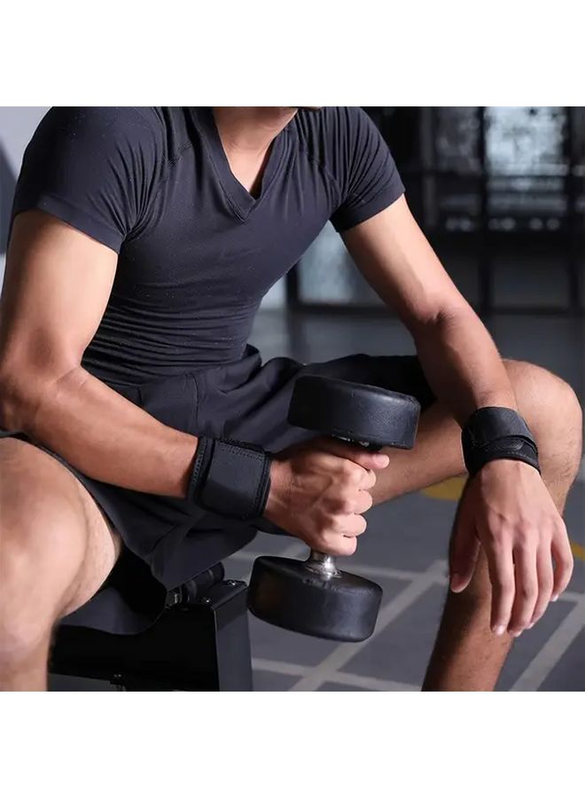 2pcs Compression Wrist Brace Support For Fitness Daily Warmth Enhanced Performance - Image 3