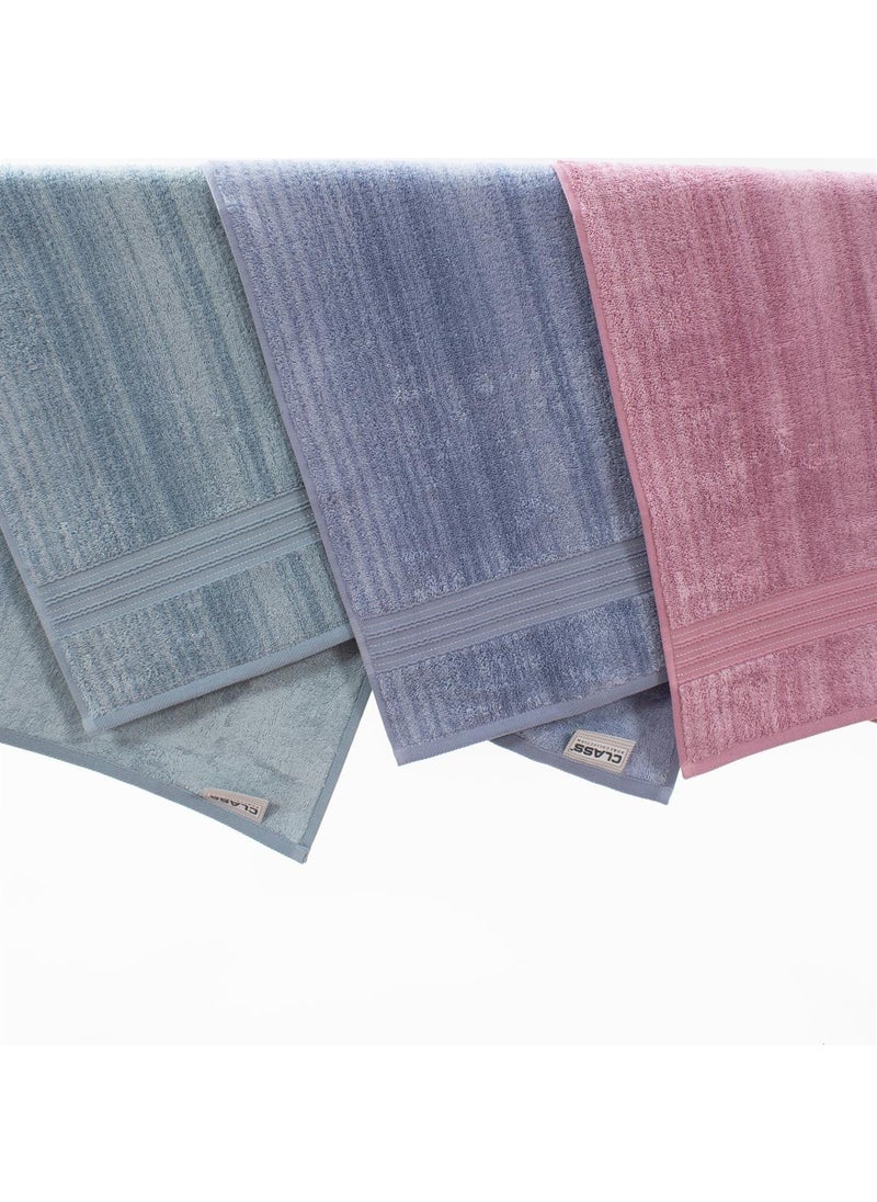 class Bamboo Hand-Face Towel Set of 3 50 x 80 cm  - Image 5