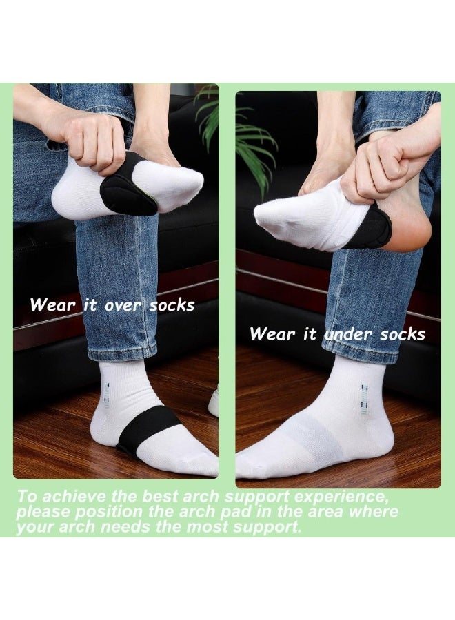 Arch Support Compression Sleeves, 3 Pairs, Cushioned Foot Relief for Plantar Fasciitis and Fallen Arches - Image 4
