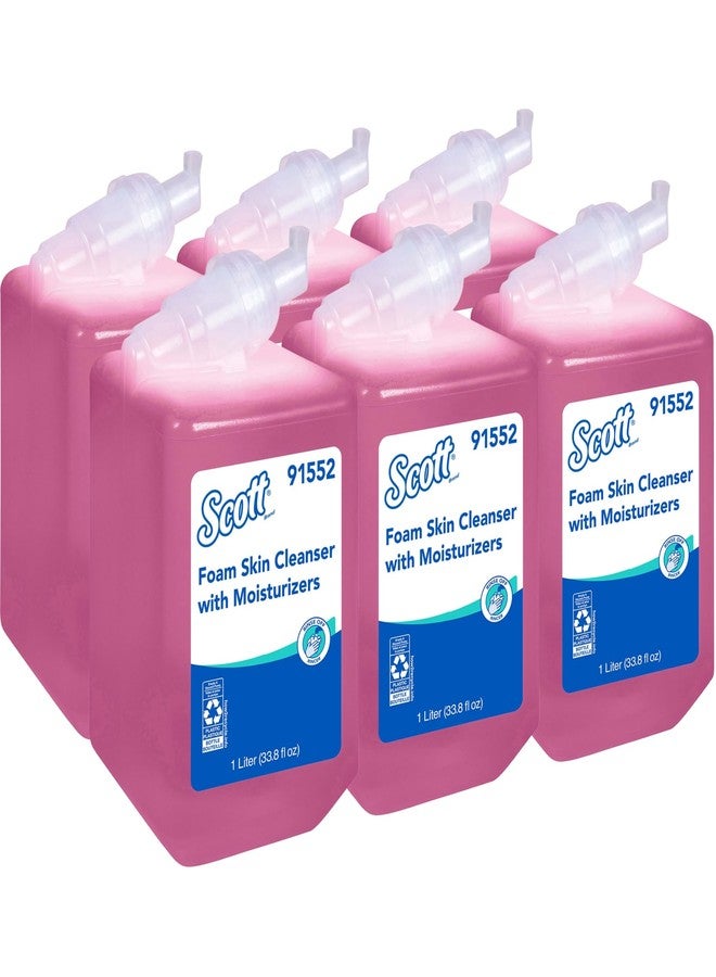 Kleenex(R Foam Skin Cleanser, 33.8 oz, Pink, Case of 6 - Image 1