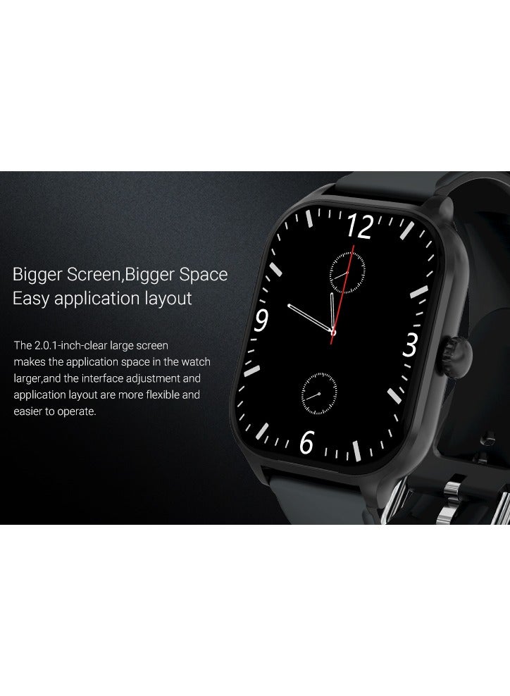 General H9 PRO MAX smartwatch with HD Amoled display | Post-training workout analysis | Bluetooth calls, music player, AMOLED display, fitness tracker, sleep monitoring  - Image 4