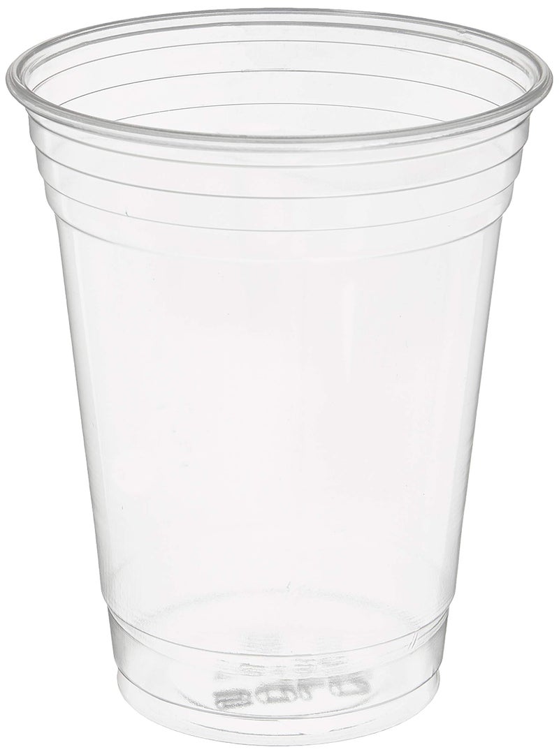 SOLO Cup Company TP16D1 Solo TP16D 16 oz Plastic Ultra Clear Cold Drink Cup 1 Pack of 50 50 Count Pack of 1