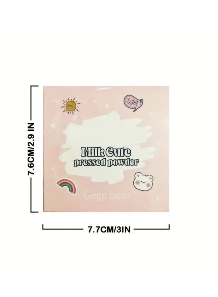 Gege bear Milky Soft Hydrating Setting Powder - Conceals, Highlights & Brightens - Long-Lasting, Oil-Control, Natural Radiance - All-Day Wear for All Skin Types #3 - Image 2