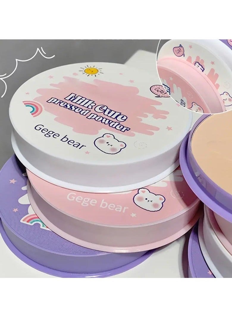 Gege bear Milky Soft Hydrating Setting Powder - Conceals, Highlights & Brightens - Long-Lasting, Oil-Control, Natural Radiance - All-Day Wear for All Skin Types #3 - Image 3