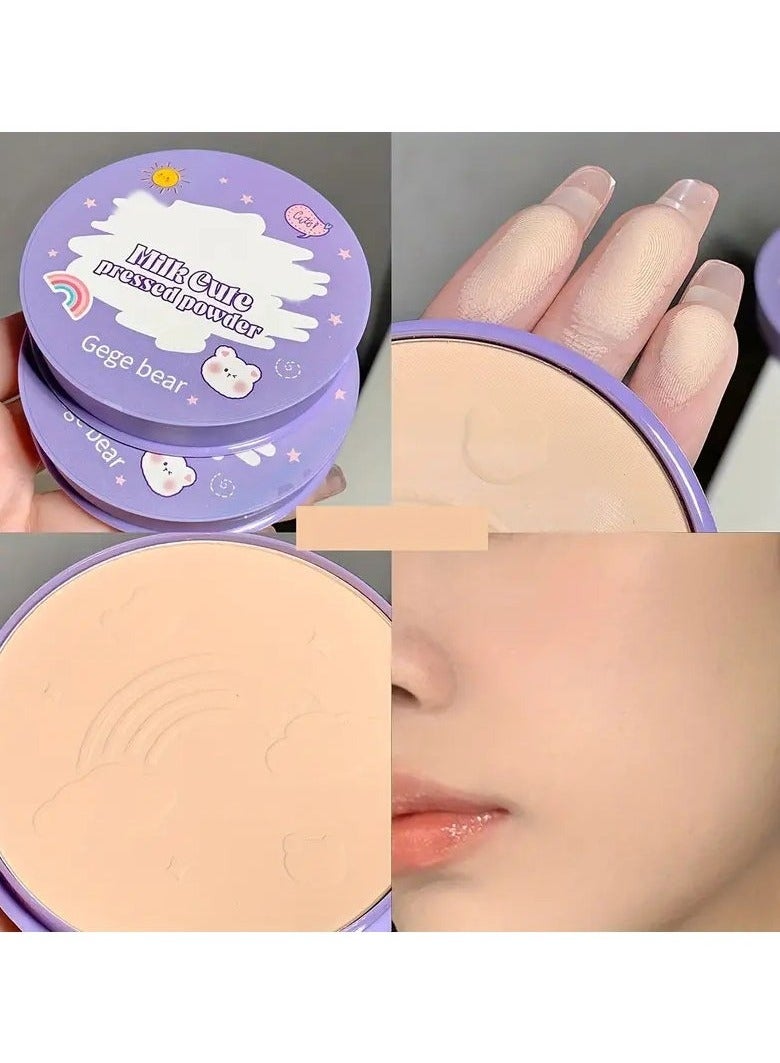 Gege bear Milky Soft Hydrating Setting Powder - Conceals, Highlights & Brightens - Long-Lasting, Oil-Control, Natural Radiance - All-Day Wear for All Skin Types #3 - Image 1