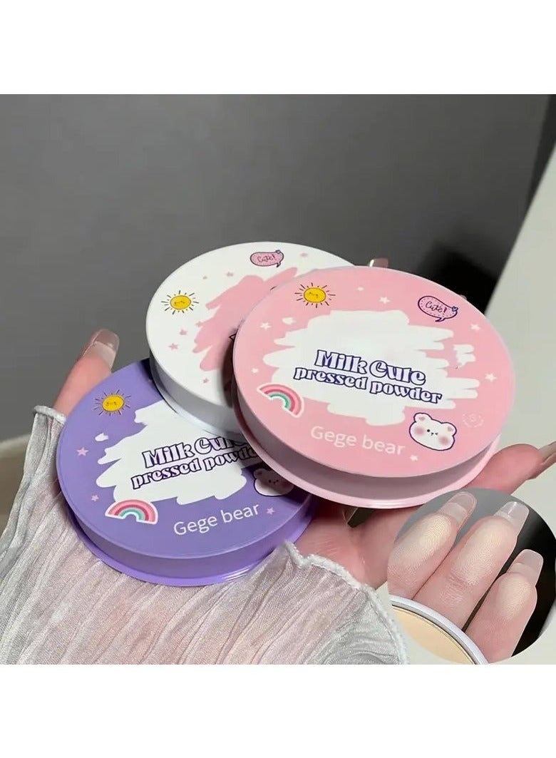 Gege bear Milky Soft Hydrating Setting Powder - Conceals, Highlights & Brightens - Long-Lasting, Oil-Control, Natural Radiance - All-Day Wear for All Skin Types #3 - Image 5
