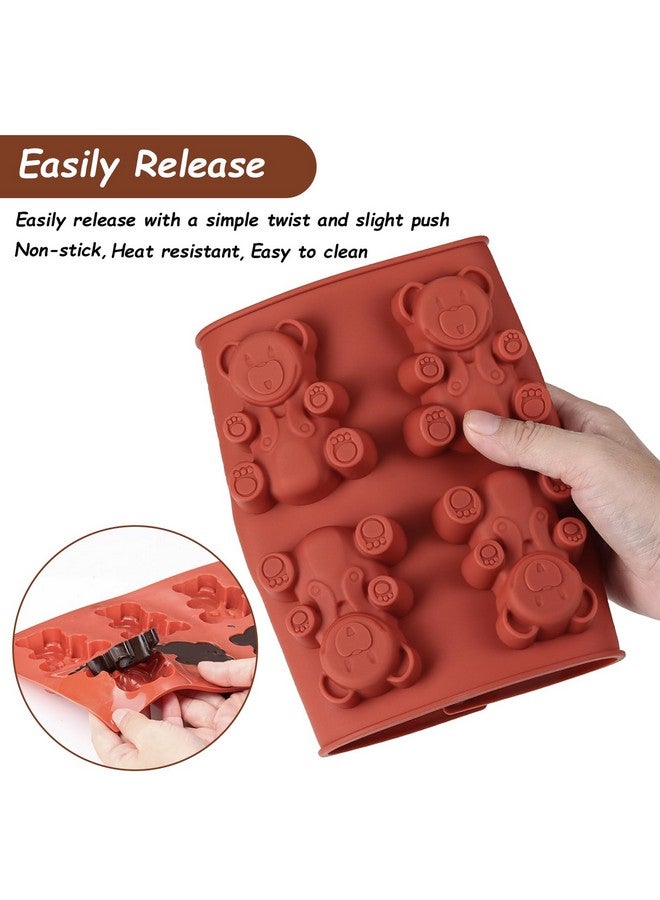 FantasyDay Premium Love Bear Silicone Cupcake Mold Candy Mold for Your Holiday Cake, Soap, Ice Cube, Gummy, Cookie, Jelly, Candy, Pudding, Jello Shot and More #1