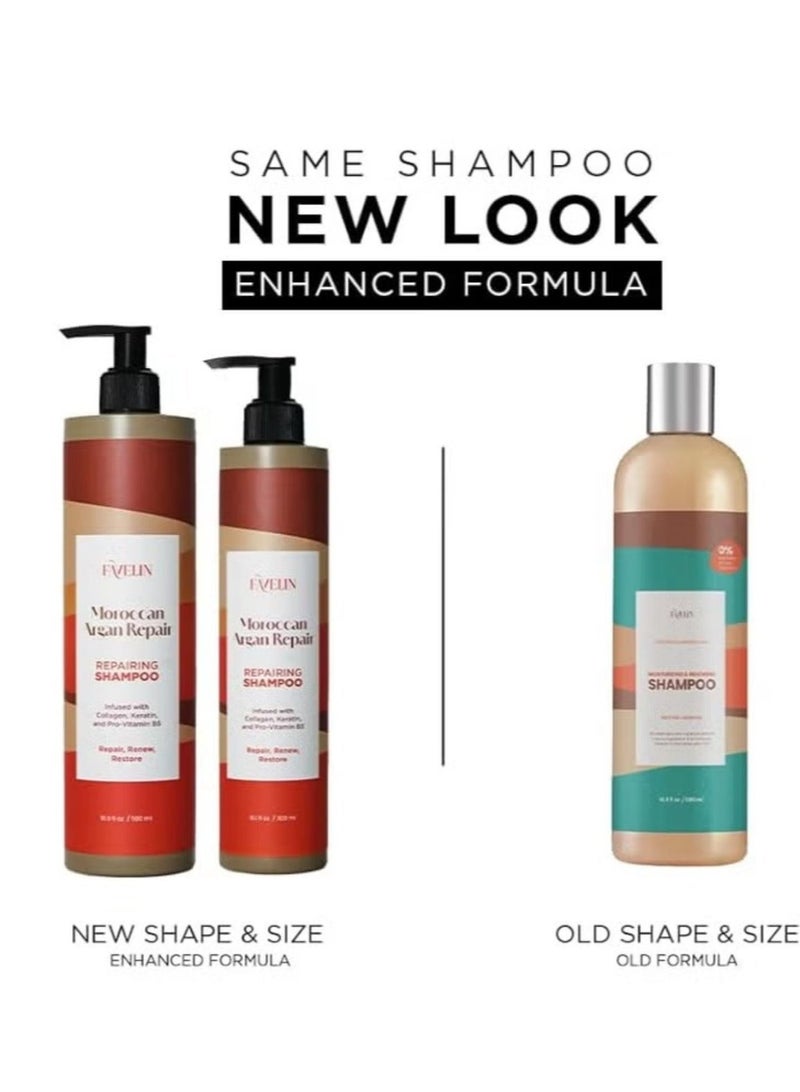 ڤاڨلين فافيلين شامبو الارجان المغربي لإصلاح الشعر بالكولاجين والكيراتين 500 مل - Image 1