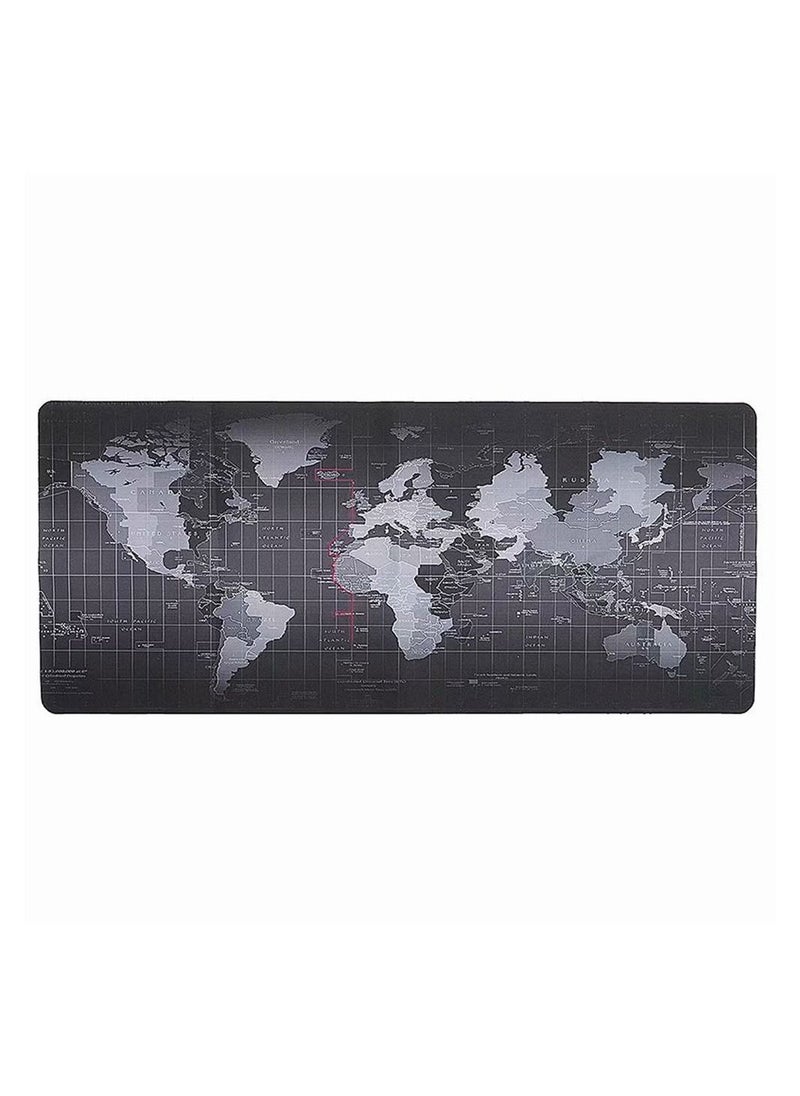 Generic - World Map Mouse Pad PC Laptop Computer Large Gaming Sheet Pad Extended Keyboard Mice Pad Waterproof Non-Slip Desk Mat - Image 1