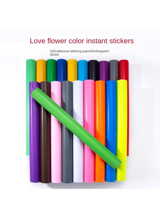 Bluejw Factory Wholesale Instant Stickers Self-adhesive Wallpaper Red Advertising Decoration Kindergarten Wall Stickers Hand-made Stickers Lettering Paper - Image 2