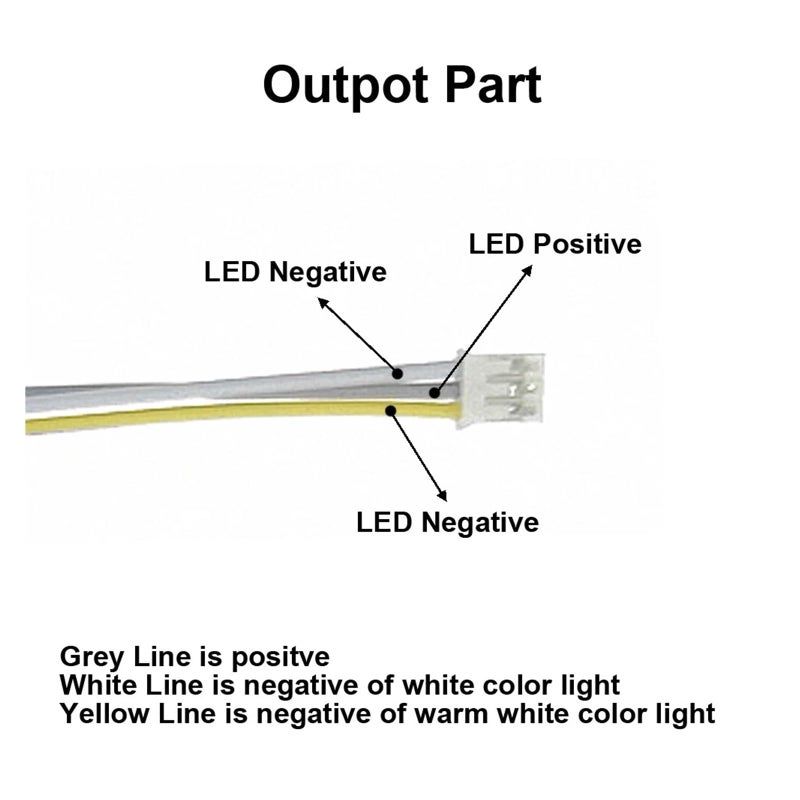 Infrared Remote Control Dimmable LED Driver Power Supply 24W To 240W With Infrared Remote 37 60W X6 - Image 4