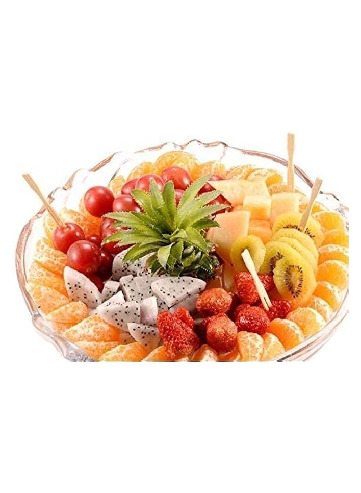 erorex Bamboo Forks 3.5 Inch,(100pcs) Mini Food Picks for Party, Banquet, Buffet, Catering, and Daily Life.  - Image 3