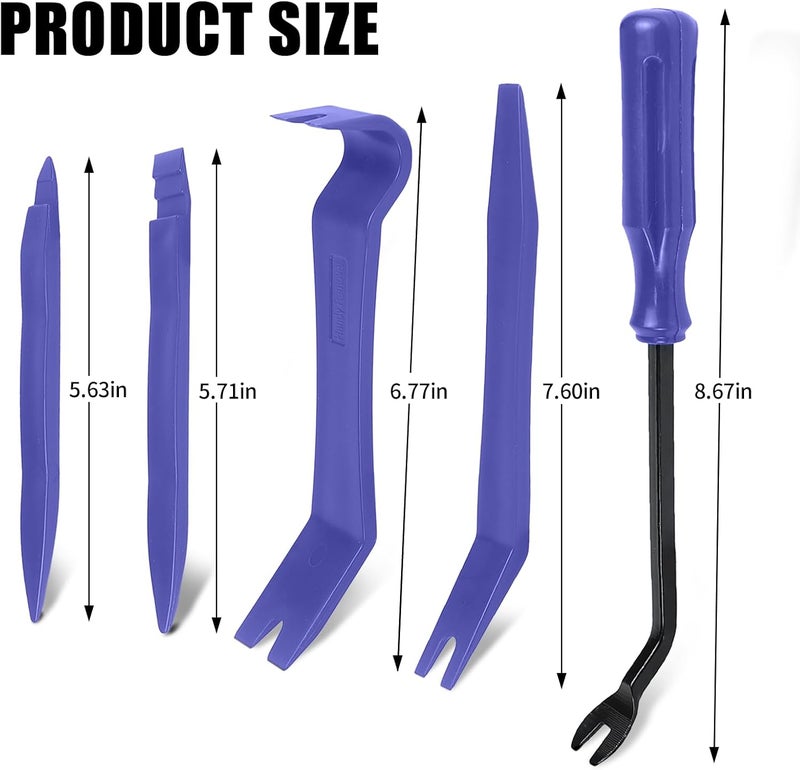 Wogomz 5PCS Auto Trim Removal Tool Kit - Image 2