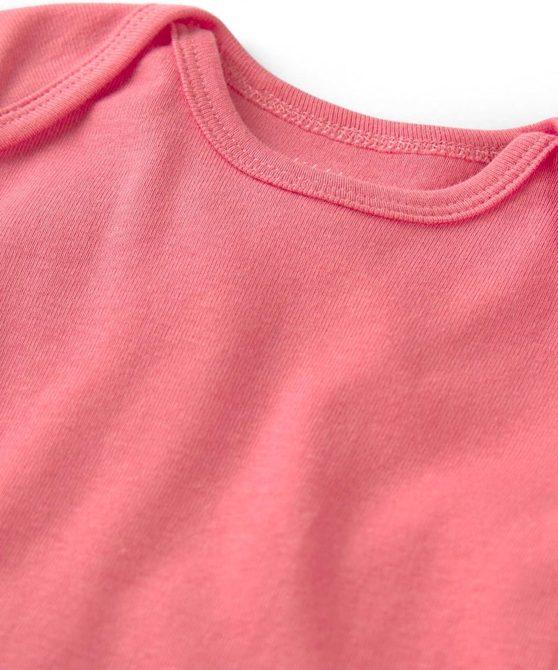 little planet by carter's baby-girls 3-pack Short Sleeve Bodysuits Made With Organic Cotton - Image 2