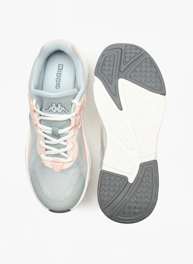 كابا Women's Colourblock Sports Shoes with Lace-Up Closure