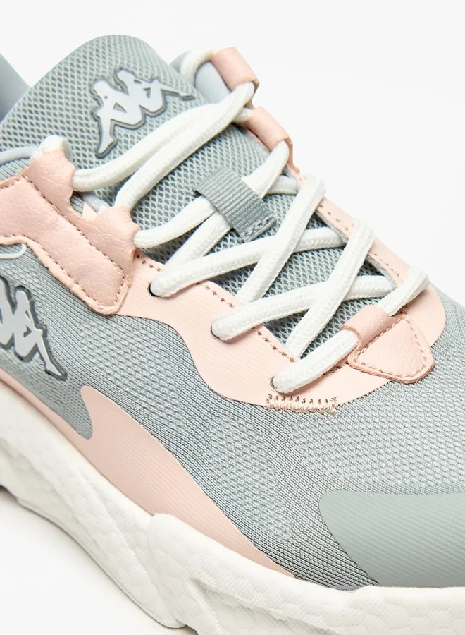 كابا Women's Colourblock Sports Shoes with Lace-Up Closure