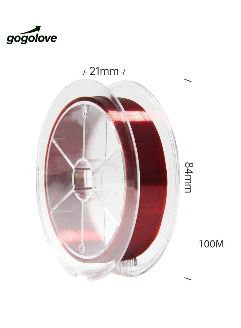 gogolove 100M Super Strong Braided Fishing Line Super Saltwater 4 Strands 100YDS 80 LB Abrasion Resistant No Stretch - Image 1