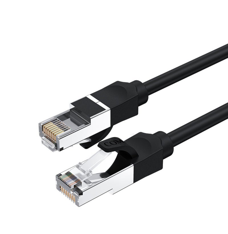 COMPIX Ethernet Cable Cat6 20M, High-Speed 10Gbps 500MHz Double Shielded LAN Cable, Silver-Plated & Fluke-Tested, Supports PC, PS5/PS4, Smart TV, Router, Modem, Hub, Switch, Laptop, Gaming Accessories - Image 1