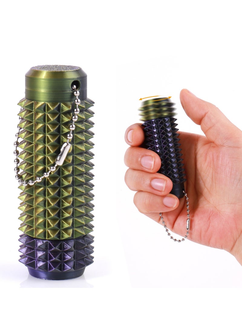 Spinners Grippies,2-in-1 Design of Little Ouchies Pain Stimming Fidget Toy with Keychain,Spiky Toys Stress Relief for Adults - Image 1