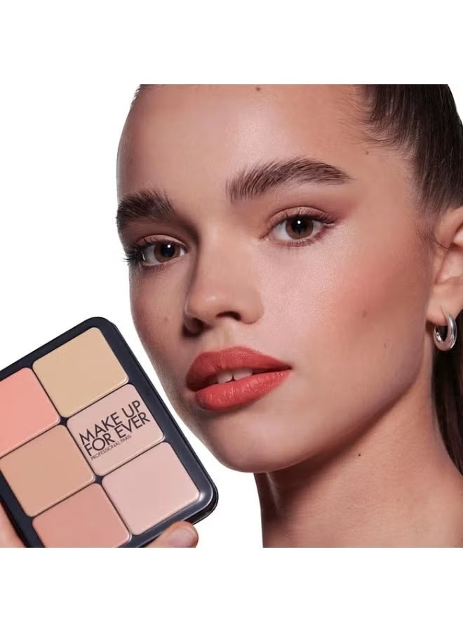 MAKE UP FOR EVER HD Skin All-In-One Palette Harmony 1 | Face Makeup Palette for Foundation, Blush & Contour - Image 2