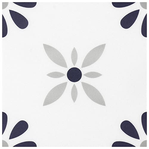 SVNOOC Peel & Stick Floor Tile Stickers, DIY Flooring for Kitchen, Dining Room, Bathrooms, Pet House and More, Self-Adhesive 8x8 inches,10 Pack (1006) - Image 1