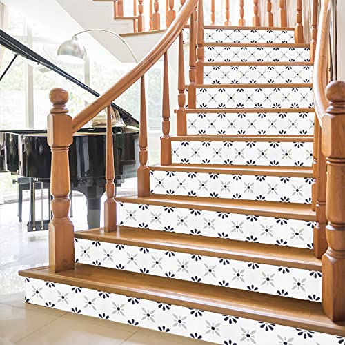 SVNOOC Peel & Stick Floor Tile Stickers, DIY Flooring for Kitchen, Dining Room, Bathrooms, Pet House and More, Self-Adhesive 8x8 inches,10 Pack (1006) - Image 4